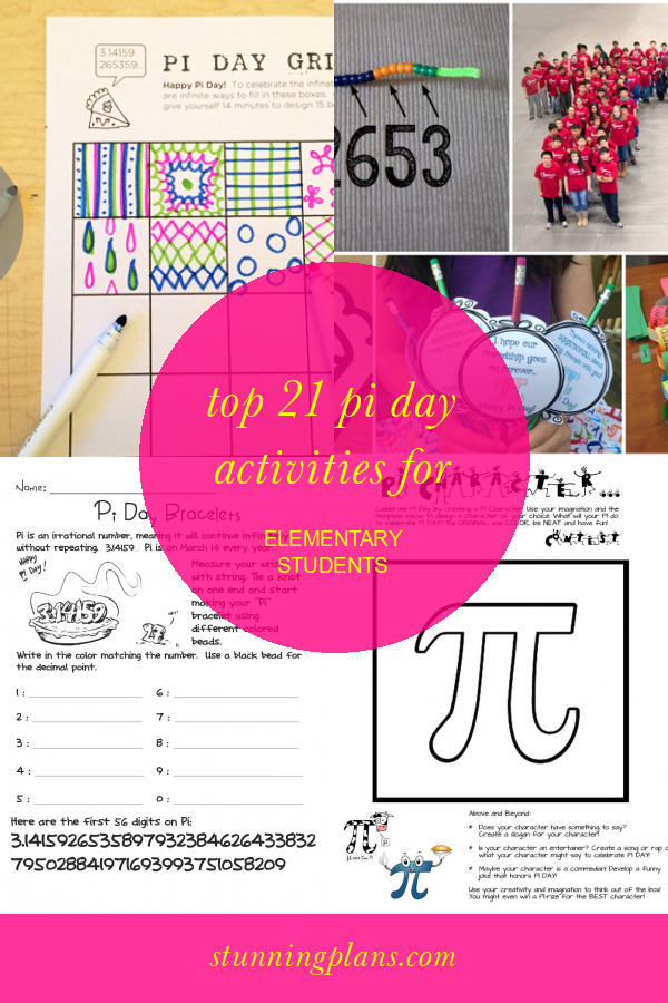 Top 21 Pi Day Activities for Elementary Students Home, Family, Style